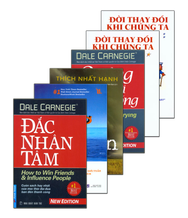 Sách Ngày Doanh Nhân Việt Nam - Bộ Sách Quẳng Gánh Lo Đi Và Vui Sống (Trọn Bộ 6 Cuốn)